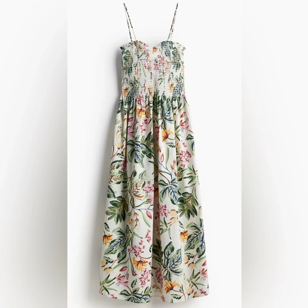 H&M Floral Midi Dress - Picture 1 of 6